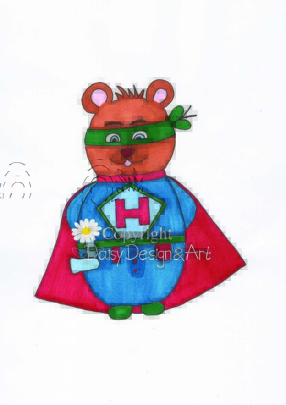 Rodent - Handgemaakte tekening