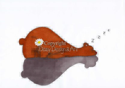 Sleep - Handgemaakte tekening