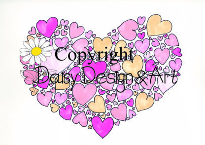hart - handgetekend - pdf download