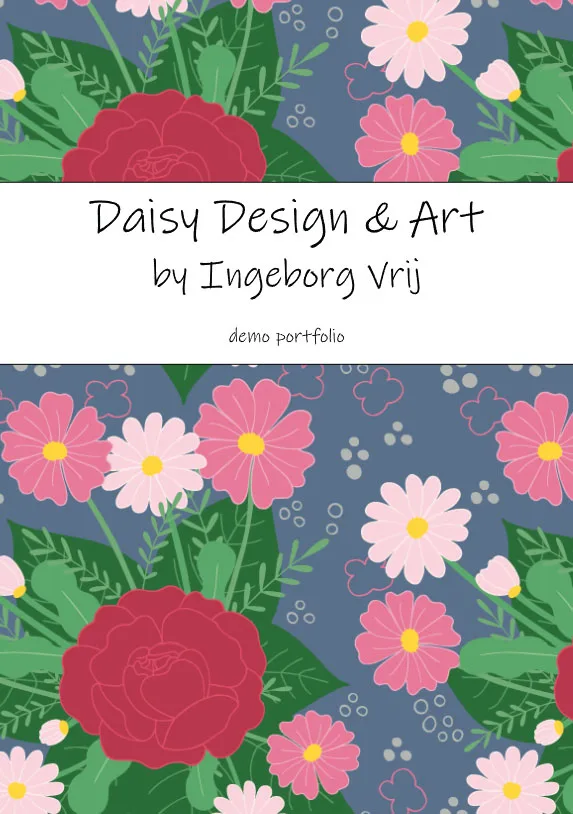 Voorbeeld van een portfolio voor de Portfolio Design Service