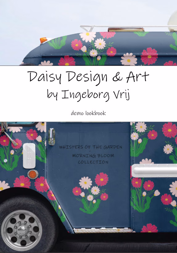 Lookbook Design Service demo, voor de Studio Services.